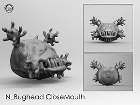 mutant bug head close in White Premium Versatile Plastic