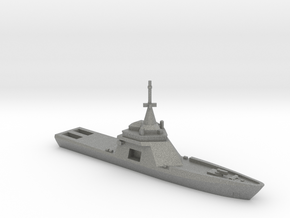 Argentine naval Gowind class OPV 1:1200 in Gray PA12