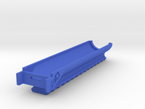 Bottom Picatinny Rail for SplatRBall SRB400 in Blue Smooth Versatile Plastic