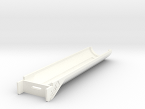 M-LOK Battery Cover for SplatRBall SRB400 in White Smooth Versatile Plastic
