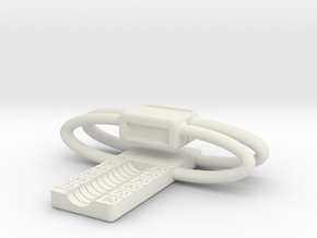 Reed Cutter in White Natural Versatile Plastic