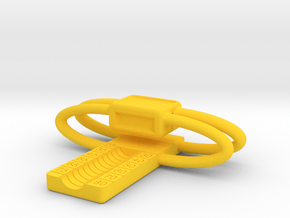 Reed Cutter in Yellow Smooth Versatile Plastic