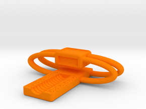 Reed Cutter in Orange Smooth Versatile Plastic