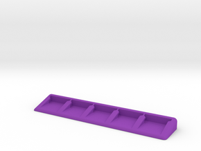 WatchBandHolder-5x-breit in Purple Processed Versatile Plastic