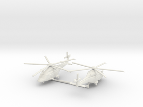 AgustaWestland AW149 Multi-role Helicopter in White Natural Versatile Plastic: 6mm