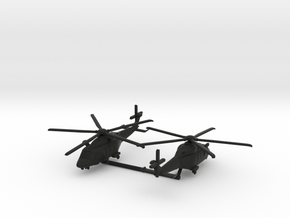 AgustaWestland AW149 Multi-role Helicopter in Black Premium Versatile Plastic: 6mm