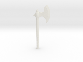 Galaxy Warriors Axe 3 Vintage in White Natural Versatile Plastic