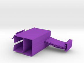 forkconnectorspinner in Purple Processed Versatile Plastic