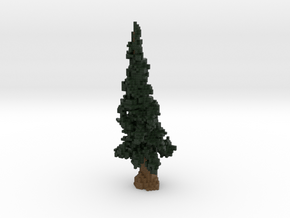 Minecraft Huge Spruce Tree in Natural Full Color Sandstone