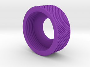 Nut for A320 Vier im Pott Tailpiece in Purple Smooth Versatile Plastic