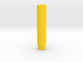 Mock Suppressor for SplatRBall SRB400 Gel Blaster in Yellow Smooth Versatile Plastic