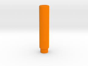 Mock Suppressor for SplatRBall SRB400 Gel Blaster in Orange Smooth Versatile Plastic