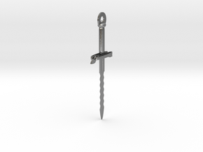 General Kael inspired Dagger Pendant in Natural Silver
