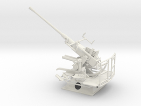 40mm bofors raised 32 degrees 20th in White Natural Versatile Plastic