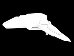 1:300 Scale F-44B Bloodhound (Clean, Horizontal) in White Natural Versatile Plastic