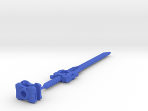 TF Kingdom Cyclonus Great Sword Set in Blue Smooth Versatile Plastic: Medium