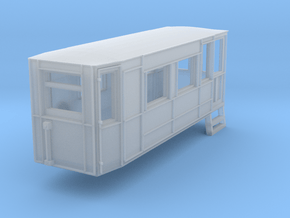 b-160fs-crochat-pithiviers-railcar in Tan Fine Detail Plastic