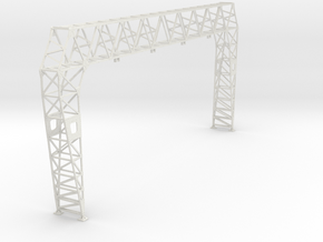 VR Pin Arch 4 Track #2 Gantry 1:87 Scale in White Natural Versatile Plastic