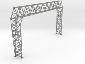 VR Pin Arch 4 Track #1 Gantry 1:87 Scale in Gray PA12