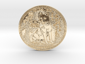 DOGGO COIN TO THE MOON! BARTER AND TRADE in 14K Yellow Gold