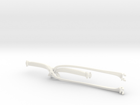Cheater Prescription or Reading Glasses in White Smooth Versatile Plastic