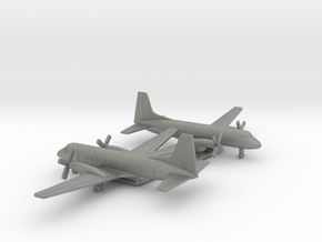 Hawker Siddeley HS-748 in Gray PA12: 1:350