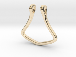 Ring Holder in 9K Yellow Gold 