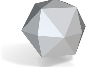19. Tetrakis Cuboctahedron - 1in in Tan Fine Detail Plastic