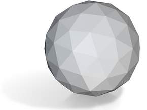 15. Pentakis Snub Dodecahedron - 1in in Tan Fine Detail Plastic
