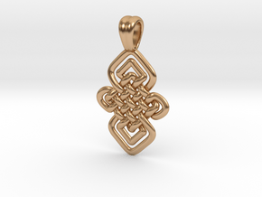 Legendary knot in Polished Bronze
