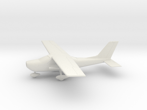 Cessna 177 Cardinal in White Natural Versatile Plastic: 1:64 - S