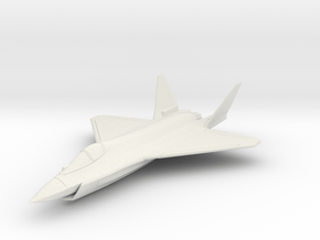 Sukhoi LTS "Checkmate" Stealth Fighter in White Natural Versatile Plastic: 1:144