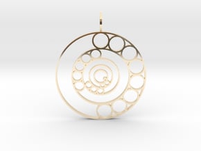 Song of the Spheres (Flat) in 14K Yellow Gold