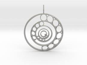 Song of the Spheres (Domed) in Aluminum