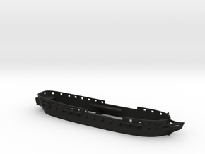 1/350 HMS Unicorn (1824) Hull Waterline in Black Smooth Versatile Plastic