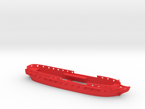 1/350 HMS Unicorn (1824) Hull Waterline in Red Smooth Versatile Plastic
