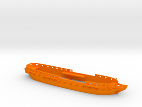 1/350 HMS Unicorn (1824) Hull Waterline in Orange Smooth Versatile Plastic