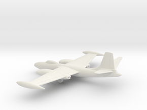 North American B-45 Tornado in White Natural Versatile Plastic: 6mm