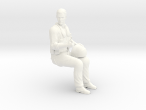 Top Gun - Goose Seated in White Processed Versatile Plastic