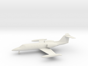 Learjet 35A in White Natural Versatile Plastic: 1:64 - S