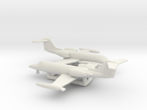 Learjet 35A in White Natural Versatile Plastic: 6mm