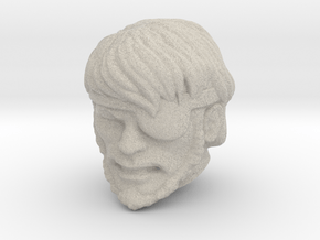Eternian Pirate Head in Natural Sandstone