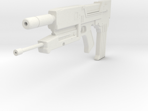 57% Scale Westinghouse M95A1 Phased Plasma Rifle in White Natural Versatile Plastic