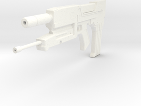 57% Scale Westinghouse M95A1 Phased Plasma Rifle in White Smooth Versatile Plastic