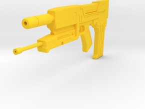1:4 Scale Westinghouse M95A1 Phased Plasma Rifle in Yellow Smooth Versatile Plastic