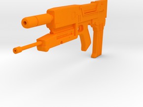 1:4 Scale Westinghouse M95A1 Phased Plasma Rifle in Orange Smooth Versatile Plastic