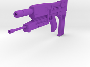 1:4 Scale Westinghouse M95A1 Phased Plasma Rifle in Purple Smooth Versatile Plastic