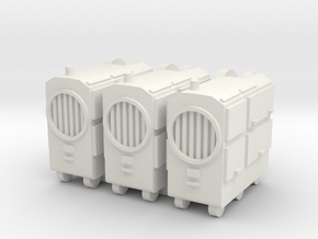 1/144 power unit Maschinensatz 8 kw  in White Natural Versatile Plastic