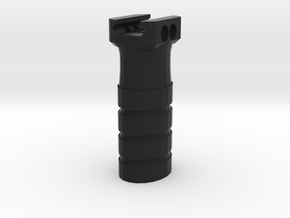 vertical fore grip  in Black Premium Versatile Plastic