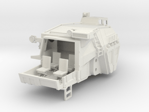 Aliens - Jorden Tractor - Main Cabin in White Natural Versatile Plastic